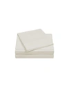 Charisma 400-thread Count Percale Standard Pillowcase Set, Vanilla Ice