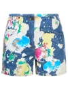 MOSCHINO MOSCHINO ABSTRACT PRINT SHORTS