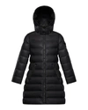 MONCLER GIRL'S MOKA LONG QUILTED JACKET,PROD243290329