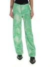OPENING CEREMONY OPENING CEREMONY MARBLED PRINT PANTS