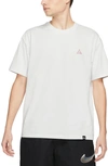 Nike Acg Nrg Logo-embroidered Jersey T-shirt In Summit White