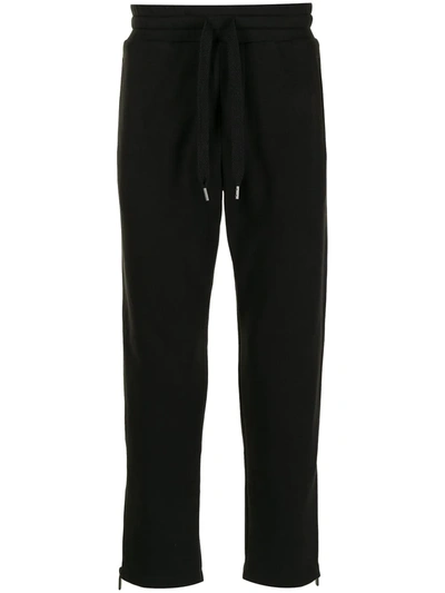 Ports V Zip Details Track Pants In Schwarz