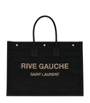 SAINT LAURENT LARGE RIVE GAUCHE TOTE BAG,16924865