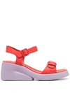 Camper Women's Kaah Sandals Women's Shoes In Bright Red