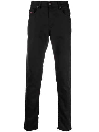Diesel 2060 D-strukt 069nc Slim-cut Jeans In Black