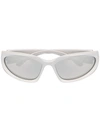 BALENCIAGA SWIFT OVAL-FRAME SUNGLASSES