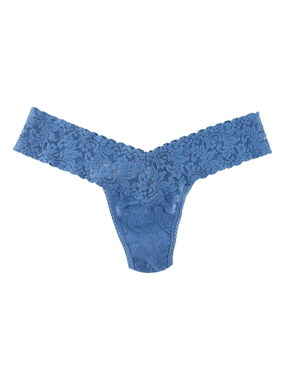 Hanky Panky Xoxo Boxed Lace Thong In Bride Squad