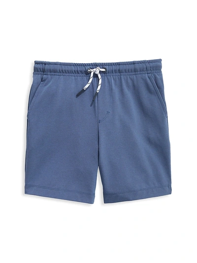 Vineyard Vines Kids' Little Boy's & Boy's Performance Jetty Shorts In Faded Indigo