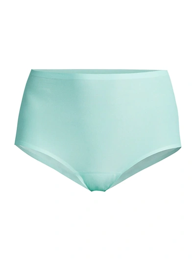 Chantelle Soft Stretch Seamless High-rise Briefs In Turquoise