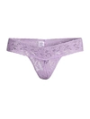Hanky Panky Women's Signature Lace Low-rise Lace Thong In Cool Lavender