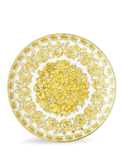 Versace Medusa Rhapsody Plate (21cm) In Weiss