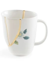 Seletti Kintsugi No. 1 Mug In Weiss