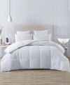 Unikome All Season White Goose Feather And Fiber Comforter, Full/queen In White