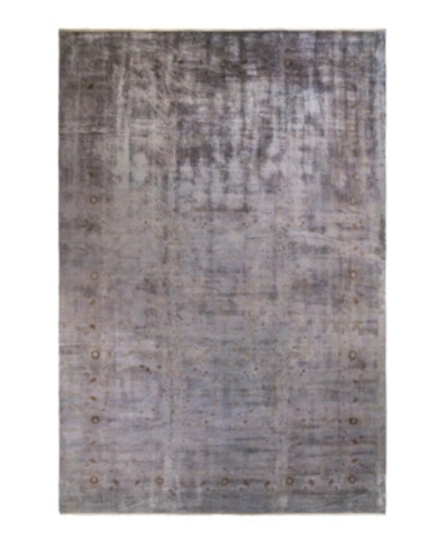 Adorn Hand Woven Rugs Vibrance M1706 12'2" X 18'3" Area Rug In Silver-tone