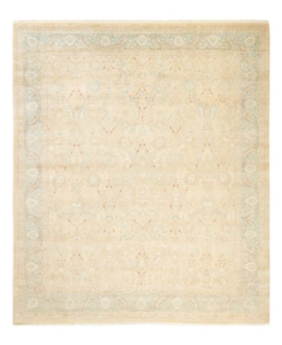 Adorn Hand Woven Rugs Closeout!  Mogul M1598 8'3" X 9'10" Area Rug In Tan/beige