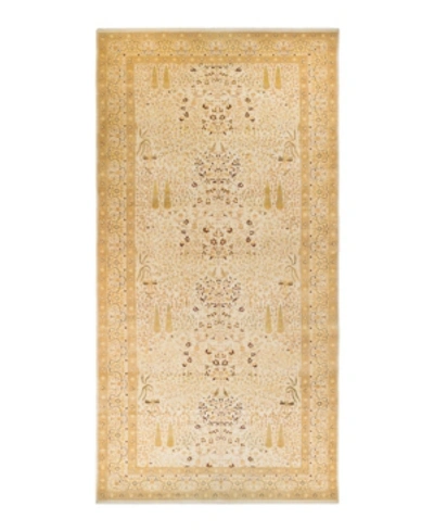 Adorn Hand Woven Rugs Mogul M1583 9'3" X 19'6" Area Rug In Ivory