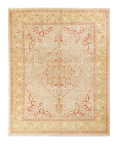 Adorn Hand Woven Rugs Mogul M1449 8'2" X 10'3" Area Rug In Ivory