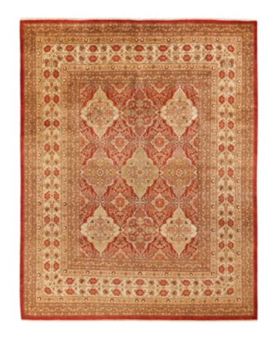 Adorn Hand Woven Rugs Closeout!  Mogul M1605 8'2" X 10'6" Area Rug In Red