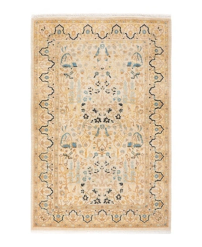 Adorn Hand Woven Rugs Mogul M1749 2'9" X 4'2" Area Rug In Ivory