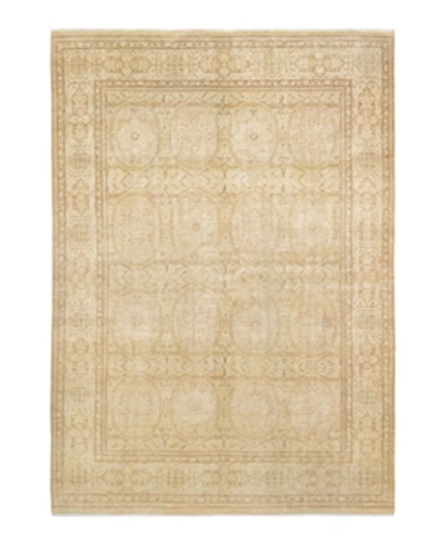 Adorn Hand Woven Rugs Mogul M1721 6' X 8'7" Area Rug In Ivory
