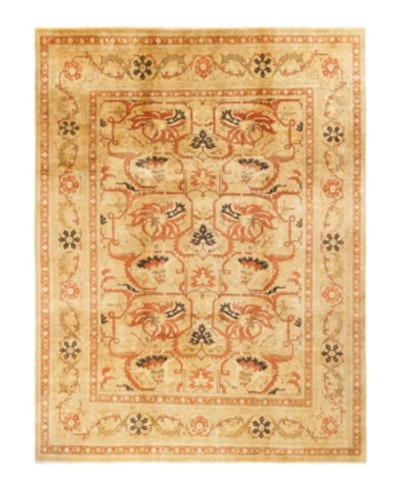 Adorn Hand Woven Rugs Mogul M1442 9'3" X 11'10" Area Rug In Gold-tone