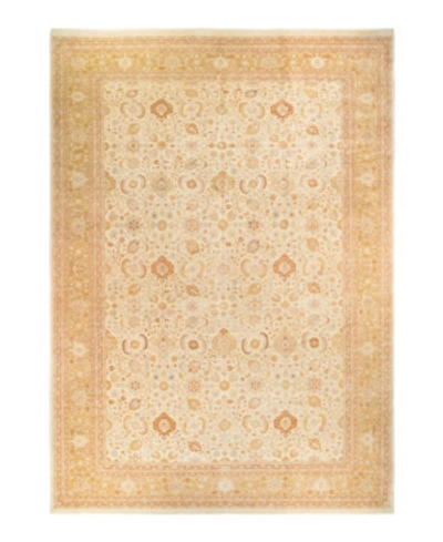 Adorn Hand Woven Rugs Mogul M1381 12'4" X 17'5" Area Rug In Ivory