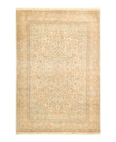 Adorn Hand Woven Rugs Closeout!  Mogul M1494 4'1" X 6'1" Area Rug In Ivory