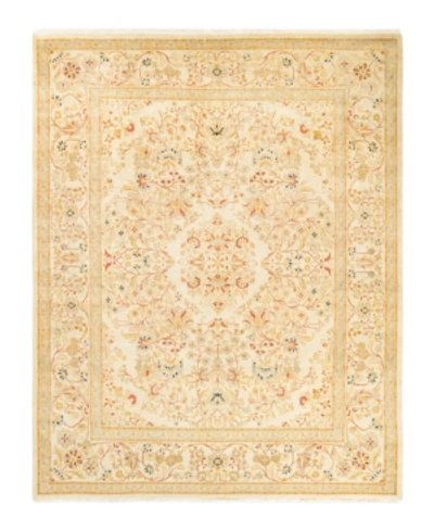 Adorn Hand Woven Rugs Closeout!  Mogul M1440 8'2" X 10'4" Area Rug In Ivory/cream