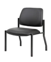 Boss Office Products Armless Guest Chair In Black