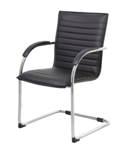 Boss Office Products Side Chair, Pack Of 2 In Black