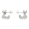 AGMES SILVER SIMONE BODMER TURNER EDITION SMALL BUBBLE HOOP EARRINGS