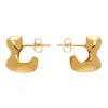 AGMES GOLD SIMONE BODMER TURNER EDITION SMALL BUBBLE HOOP EARRINGS