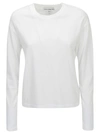 James Perse Boxy Light Cotton Jersey T-shirt In White