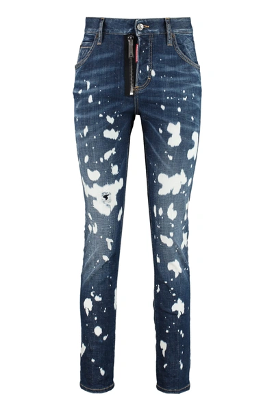 Dsquared2 Cool Girl Jean 5-pocket Jeans In Blue