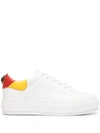 Kurt Geiger Rainbow Shop Laney Eagle Sneaker In Weiss