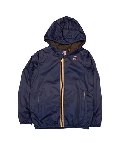 K-way Kids' Jacket In Blue