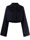 JIL SANDER CROPPED COLLARED JACKET