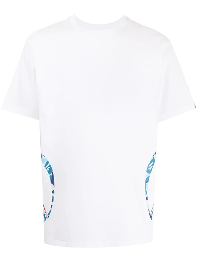 A Bathing Ape Graphic-print T-shirt In White
