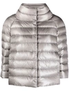 Herno Sofia Padded Jacket In Grau