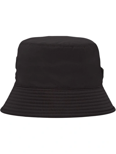 Prada Re-nylon Bucket Hat In Black