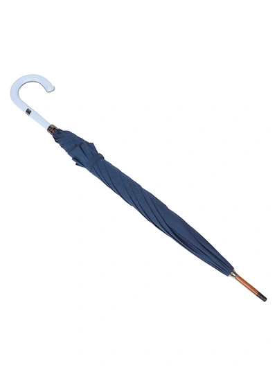 Eddy Monetti Regular Plain Umbrella In Navy