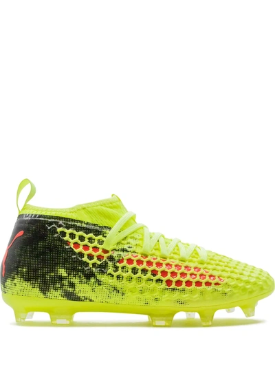 Puma Future 18.2 Netfit Fg/ag Sneakers In Gelb