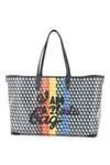 ANYA HINDMARCH I AM A PLASTIC BAG LARGE TOTE BAG,AW210055 157797 CHRCL
