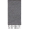 Max Mara Womens Grigio Medio Wsdalia Brand-embroidered Cashmere Scarf 1 Size In 031 Medium Grey