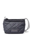 MARC JACOBS LOGO PATCH QUILTED MESSENGER BAG