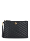 TORY BURCH KIRA CHEVRON POUCH,80781 001
