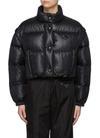 Prada Re-nylon Cropped Convertible Down Jacket