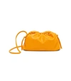 Mansur Gavriel Mini Lambskin Cloud Clutch Bag In Orange