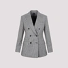 MAX MARA MAX MARA DOUBLE BREASTED HOUNDSTOOTH BLAZER