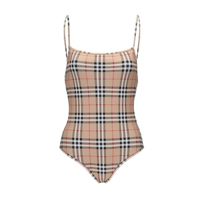 BURBERRY ONE PIECE SWIMSUIT,BURQD979BEI